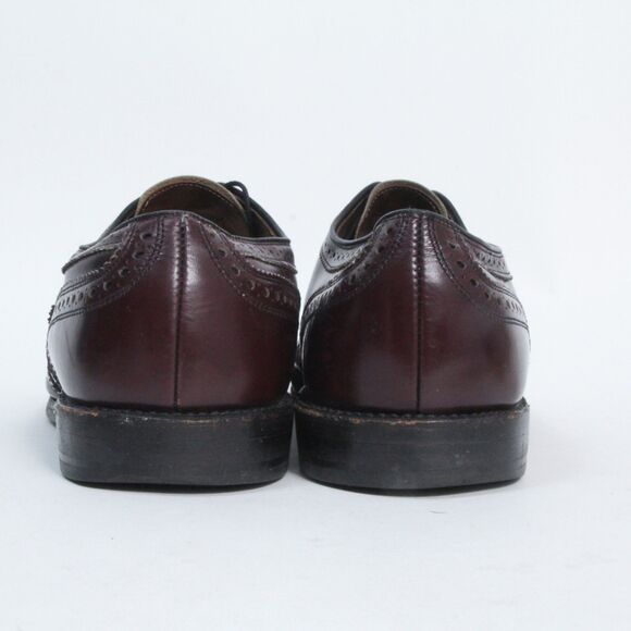 Allen Edmonds McAllister Men\'s Burgundy Wingtip Oxford Dress Shoes Size 10.5 main image 11